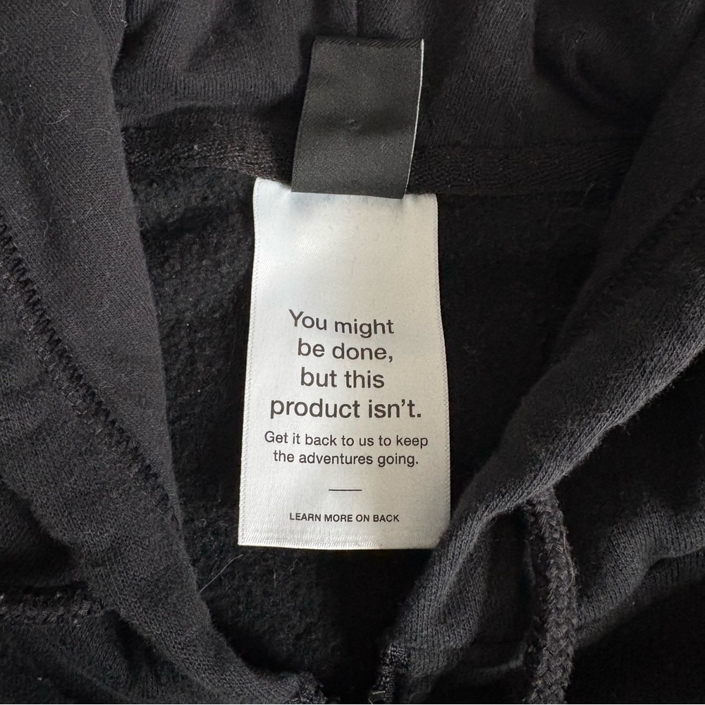 The North Face Black Zip-Up Hoodie - Picture 4 of 6